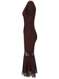 Self-portrait Self-Portrait Women Ribbed Midi Dress