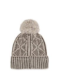 Moncler Grenoble Men Alpaca, Wool And Nylon Blend Beanie With Pom-Pom