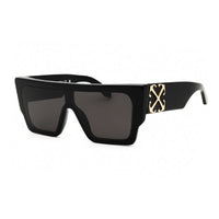 Off-White Sunglasses Shield Full Rim, White Frame and Dark Grey Lens OERI14FMARION0107