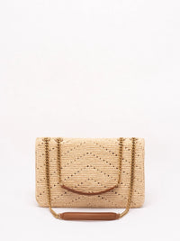Saint laurent Saint Laurent Women `Loulou` Medium Raffia Bag