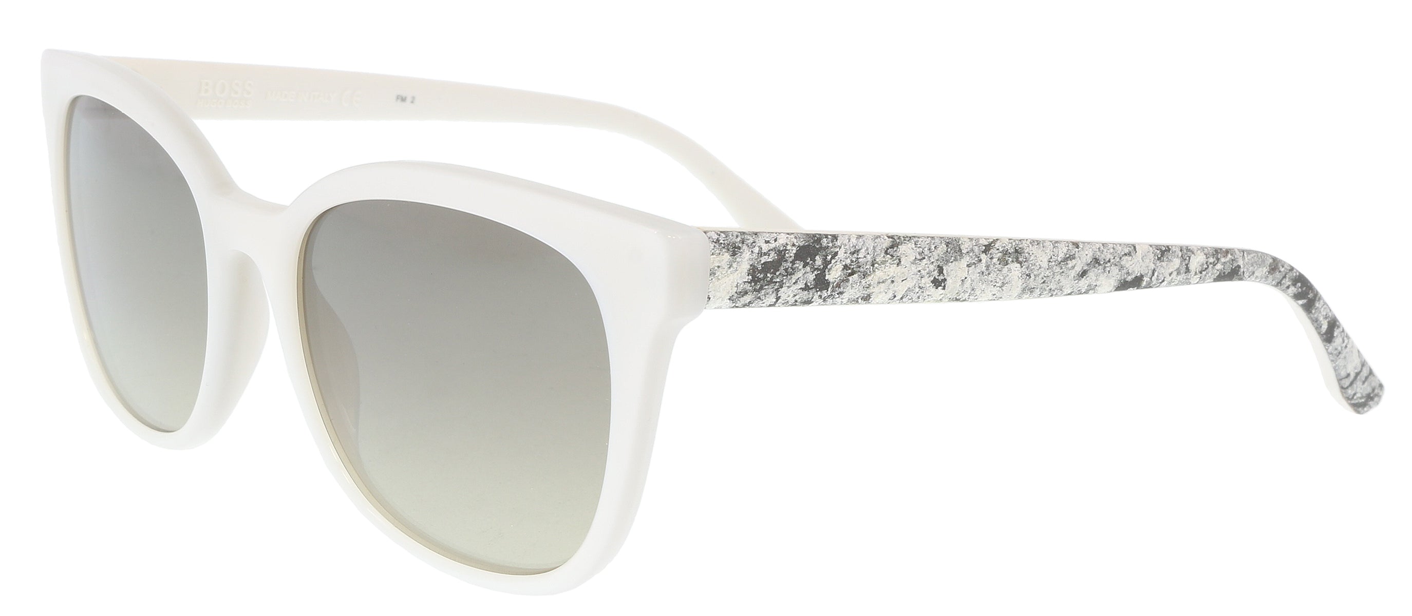 BOSS White Square 0893/S 01GP- 6P Sunglasses