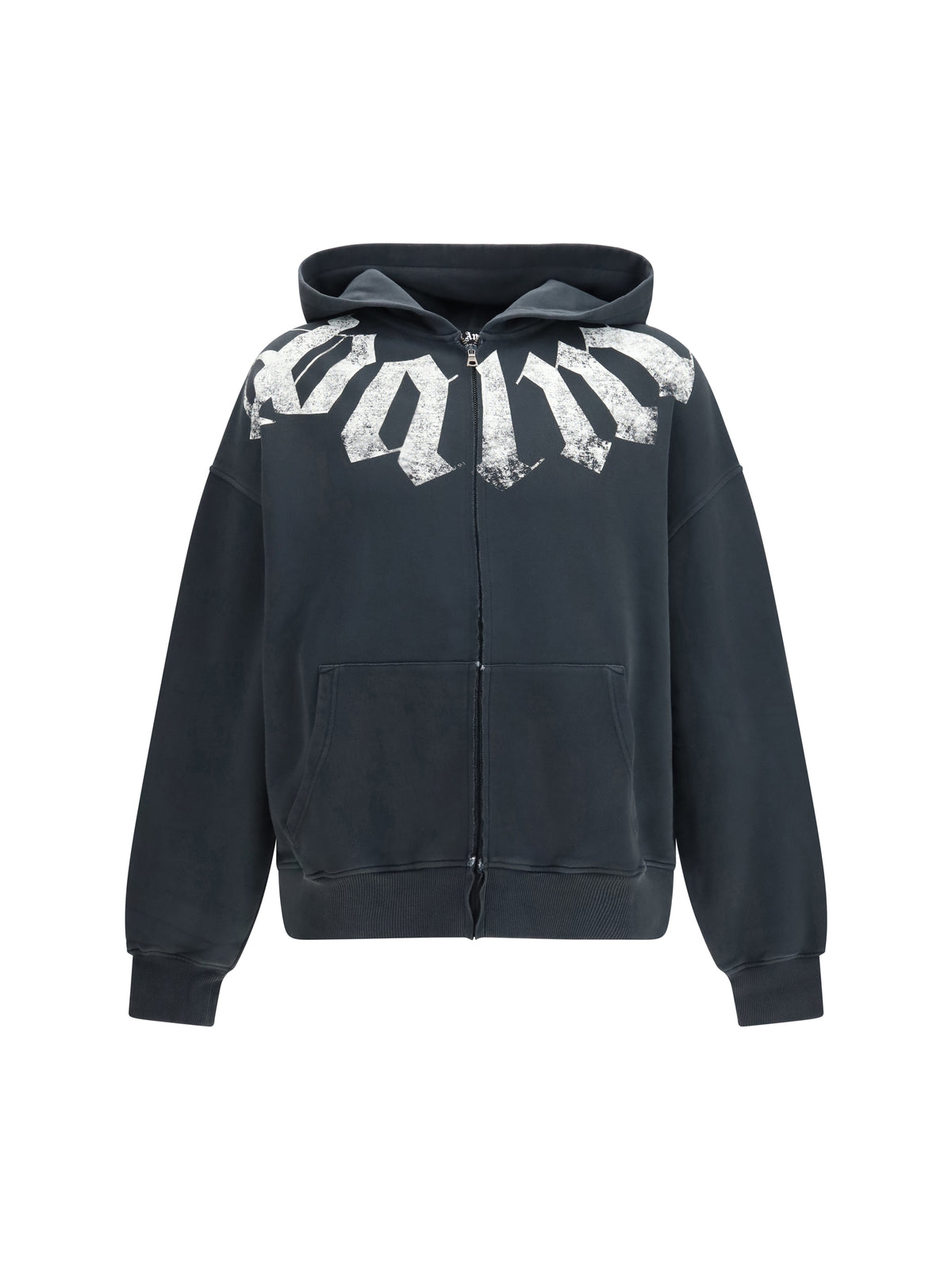 PALM ANGELS Palm Angels Men Hooded Zip Sweatshirt