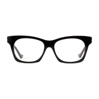Gucci Eyeglasses Square Full Rim, Black Frame and Clear Demo Lenses Lens GG1299O001