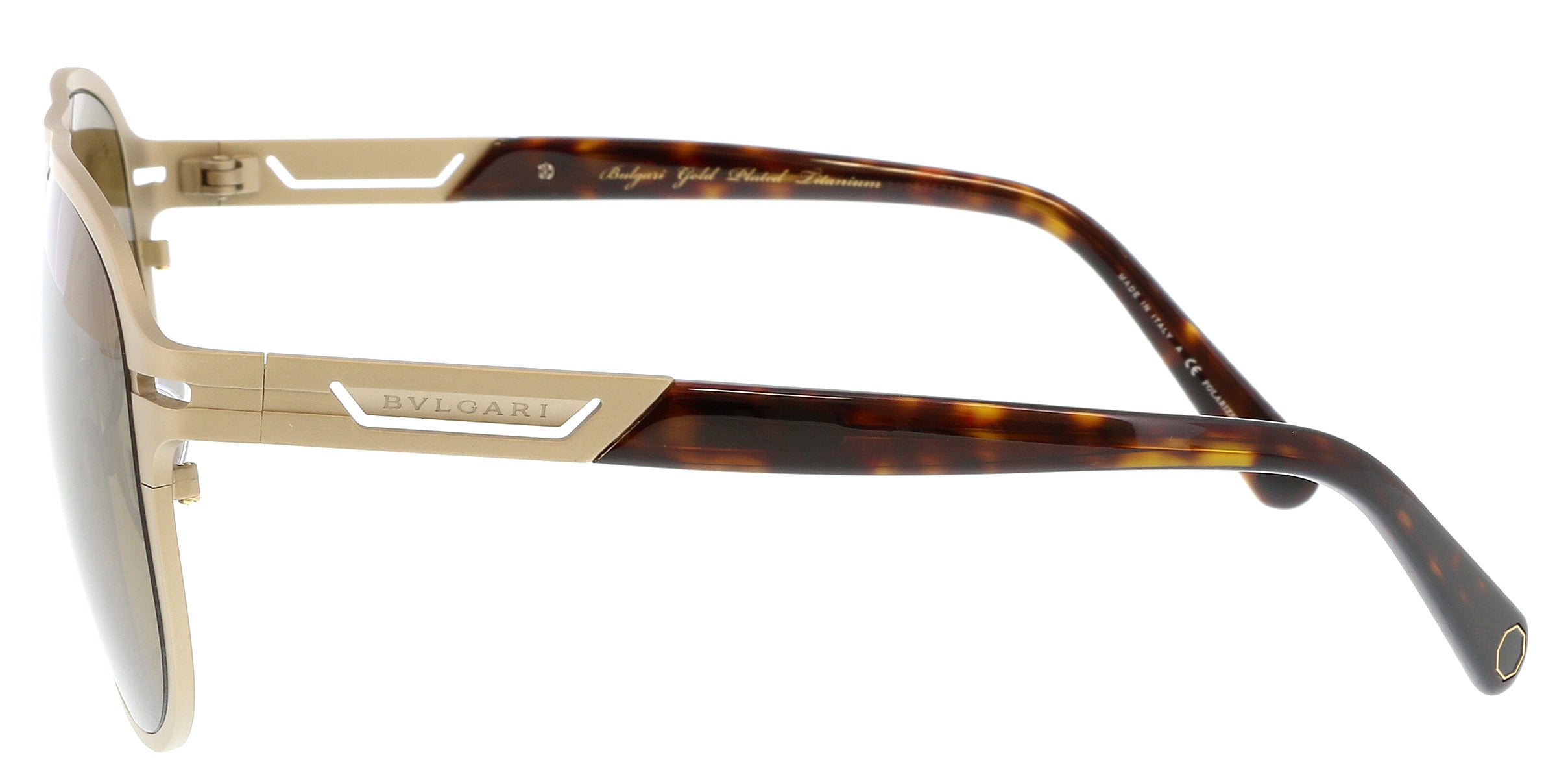 Bulgari Gold Aviator BV5043TK 203983 Sunglasses