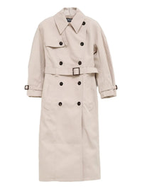 JACQUEMUS Jacquemus Women Double-Breasted Trench Coat With Belt