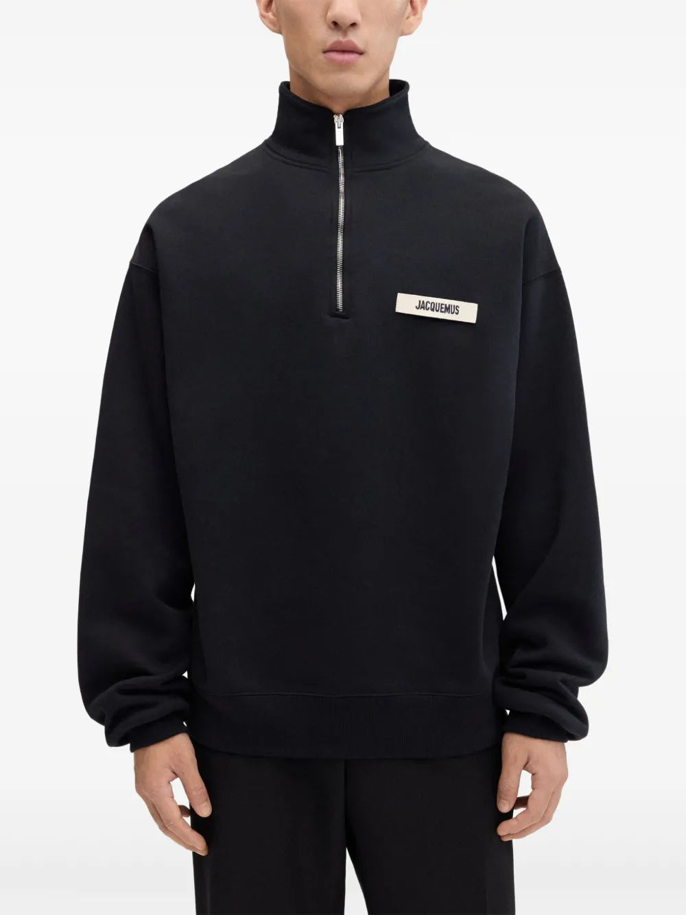JACQUEMUS Jacquemus Men Half-Zip Sweatshirt
