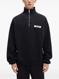 JACQUEMUS Jacquemus Men Half-Zip Sweatshirt