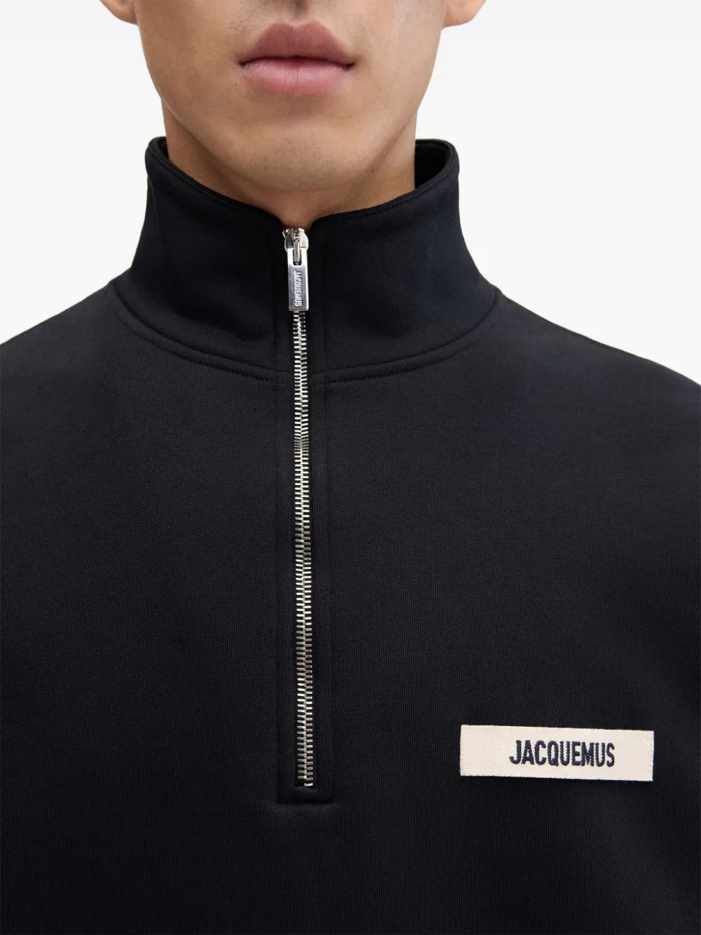 JACQUEMUS Jacquemus Men Half-Zip Sweatshirt