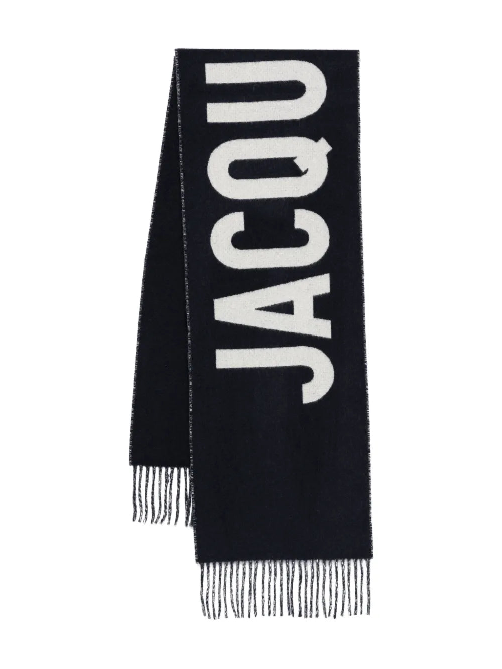 JACQUEMUS Jacquemus Unisex Scarf With Embroidered Logo