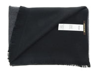 Roberto Cavalli ESZ061 05001 Grey Wool Blend Signature Mens Scarf