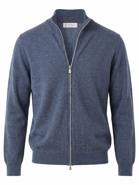 Brunello Cucinelli Men Cardigan With Zipper – Bluefly