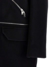 RICK OWENS Rick Owens Men Blixa Jumbo Mac Zip-Up Coat