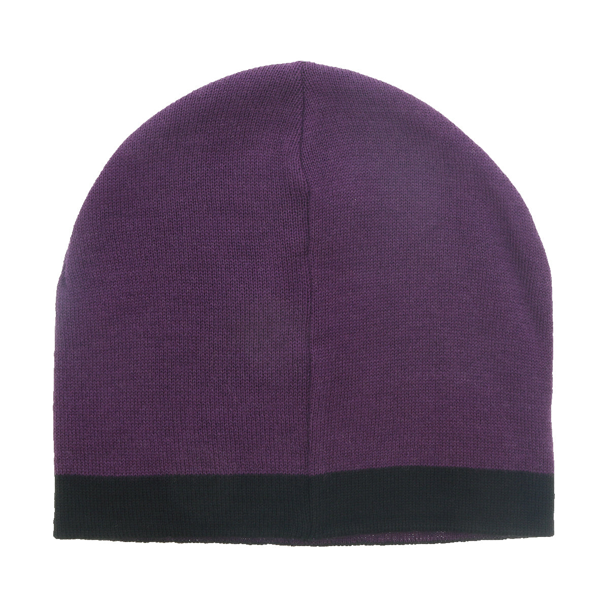 Roberto Cavalli ESZ027 03000 Purple Logo Beanie Hat