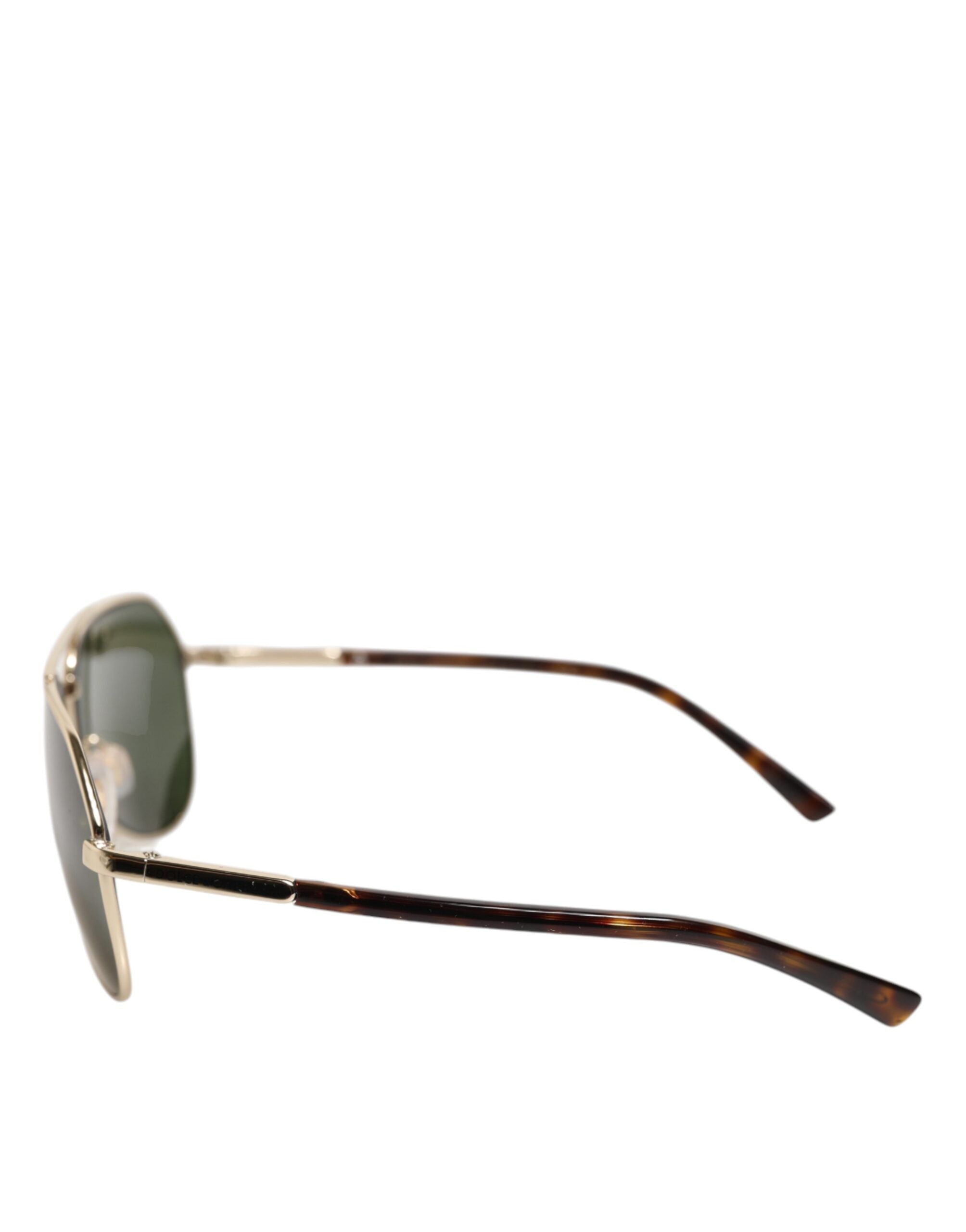 Dolce & Gabbana Dolce & Gabbana DG2125 Silver Frame Aviator Shades Eyewear Sunglasses Women's Children