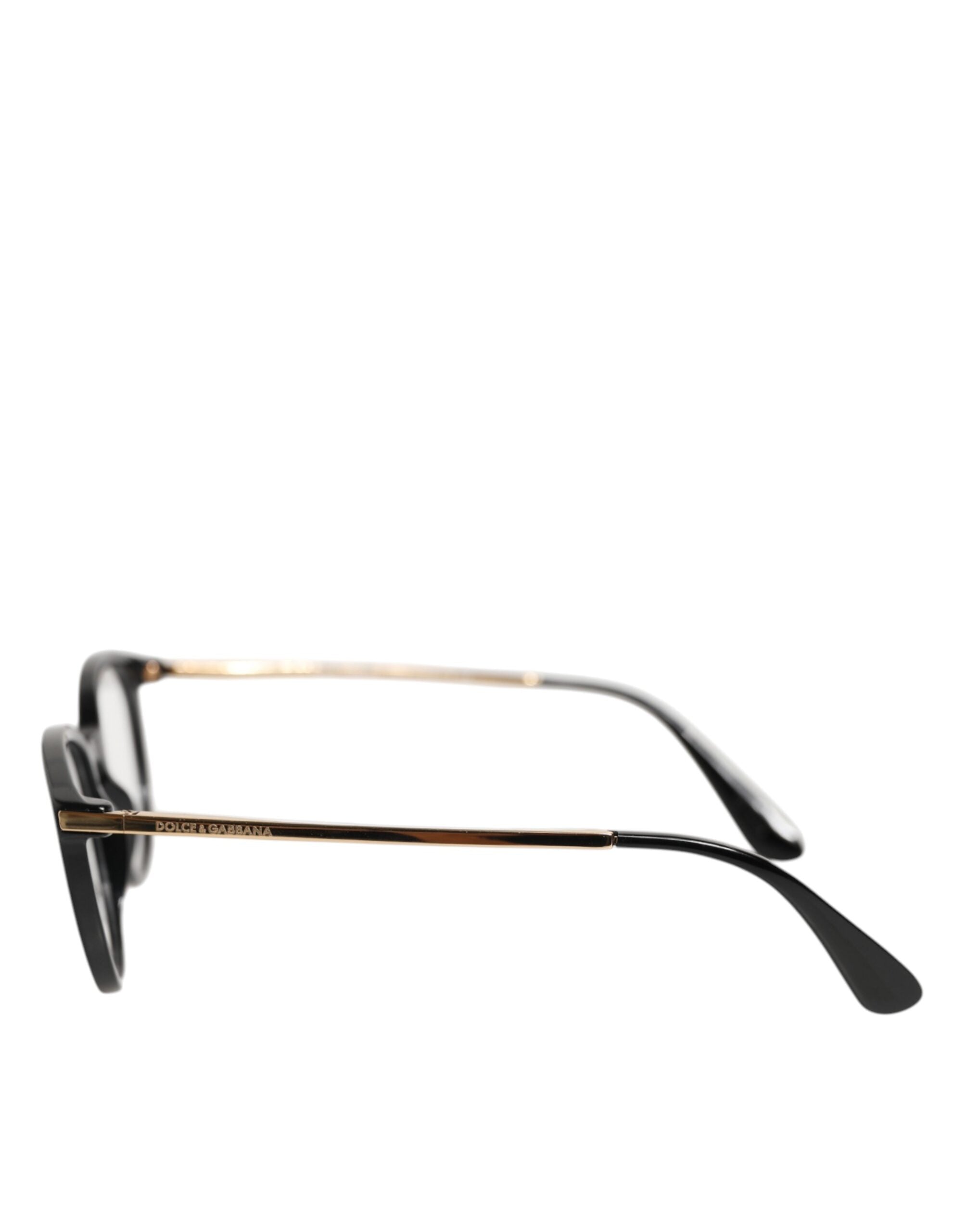 Dolce & Gabbana Dolce & Gabbana Black Acetate Cat Eye Frame EyeWomen's Reading Women's Glass