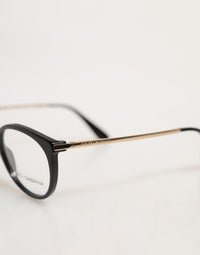 Dolce & Gabbana Dolce & Gabbana Black Acetate Cat Eye Frame EyeWomen's Reading Women's Glass