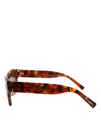 Dolce & Gabbana Dolce & Gabbana DG4338F Brown Havana Full Rim Round Lenses Women's Sunglasses