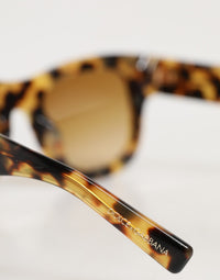 Dolce & Gabbana Dolce & Gabbana DG4379F White Tortoiseshell Gradient Acetate Shades  Sunglasses