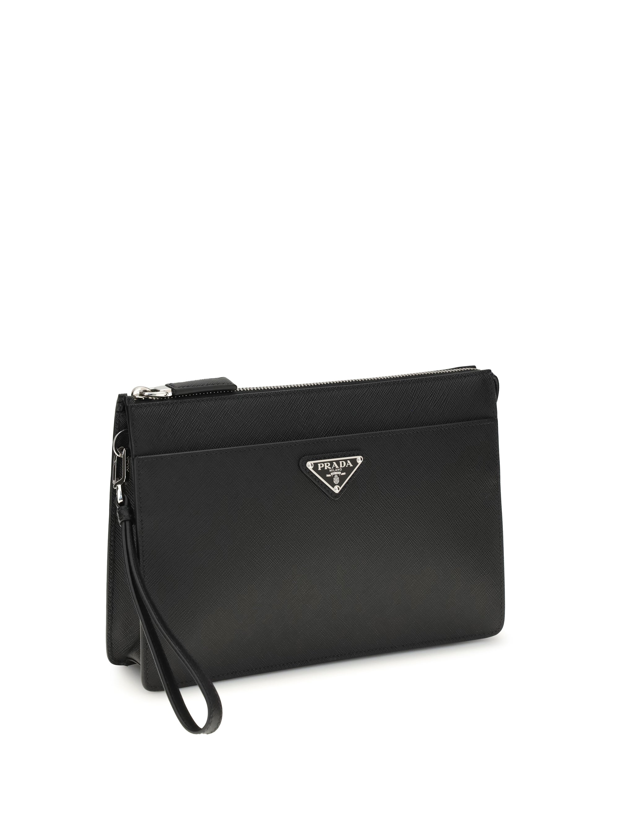 PRADA Prada Men Leather Pouch