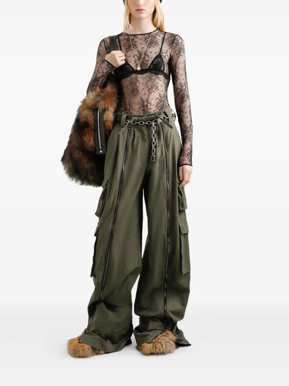 DOLCE & GABBANA Dolce & Gabbana Women Chantilly Lace Bodysuit