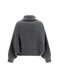 Brunello Cucinelli Women High Neck Cashmere Cardigan
