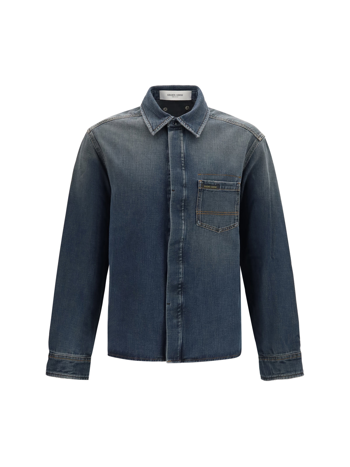 Golden Goose Men Journey Denim Shirt