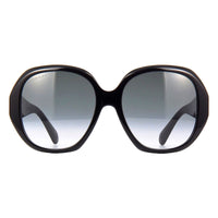 Gucci Sunglasses Butterfly Full Rim, Black Frame and Grey Lens GG0796S001