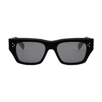 Celine Celine Sunglasses Square Full Rim, Black Frame and Grey Polarized Lens CL40297U01D