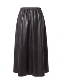 Alberta Ferretti Women Leather Skirt
