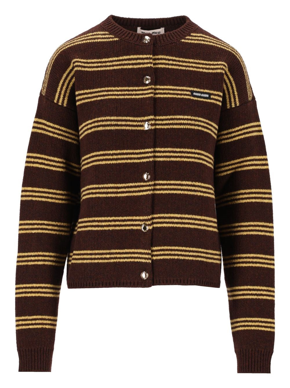 Miu Miu Women Striped Cardigan