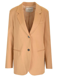 Forte_Forte Women Viscose Wool Chic Twill Jacket