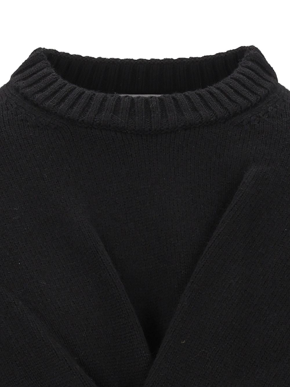 Balenciaga Women Sweater With A Knotted Waist