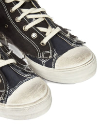 MAISON MARGIELA Maison Margiela Men High-Top Sneakers With A Distressed Effect