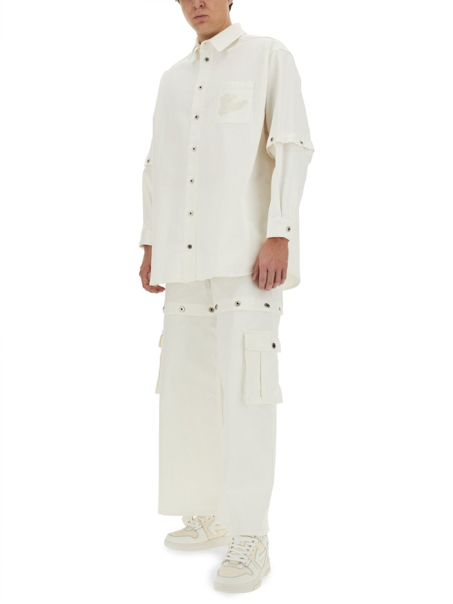 OFF-WHITE Off-White Men 90'S Super Baggy Jeans
