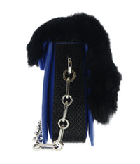 Roberto Cavalli HXLPG8 080 Blue Shoulder Bag