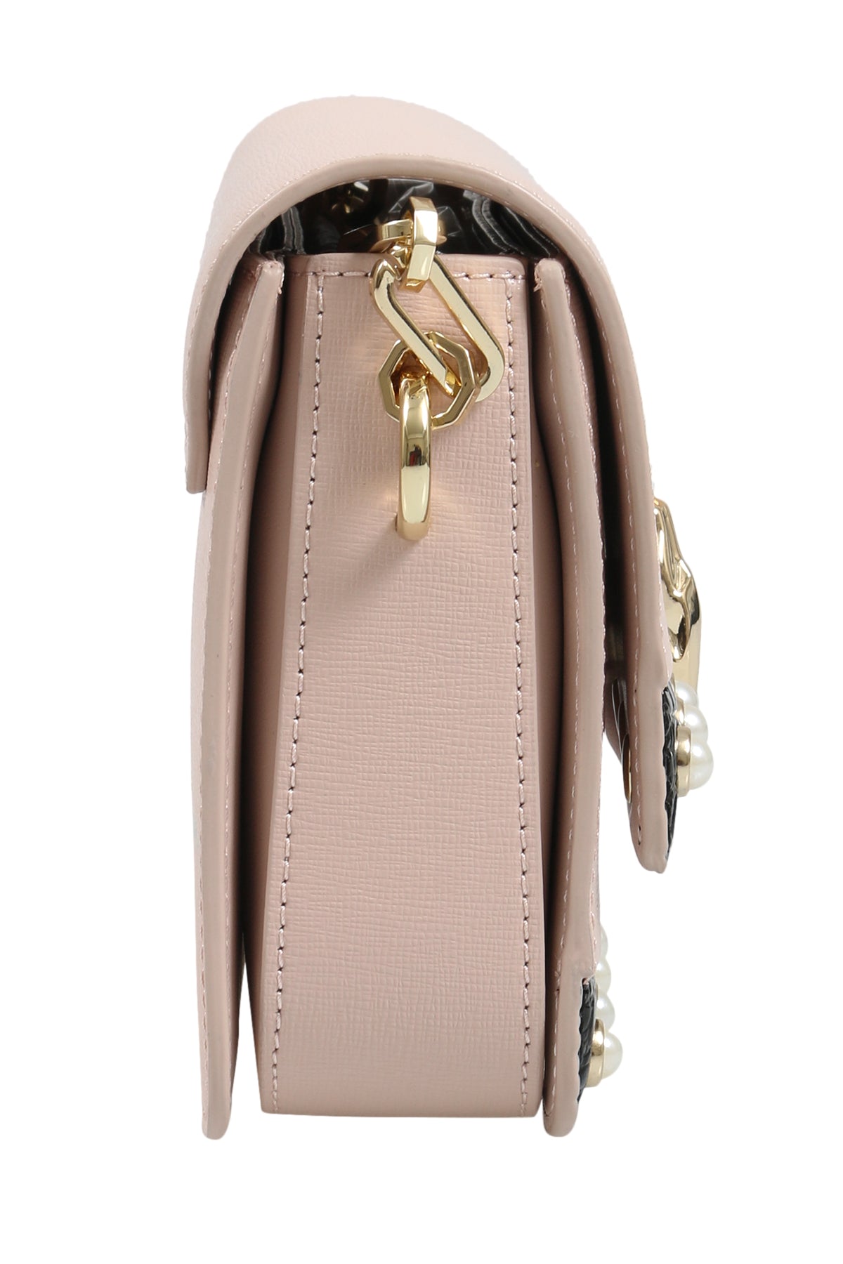 Roberto Cavalli HXLPAY D96 Nude/Black Shoulder Bag