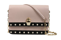 Roberto Cavalli HXLPAZ D96 Nude/Black Shoulder Bag