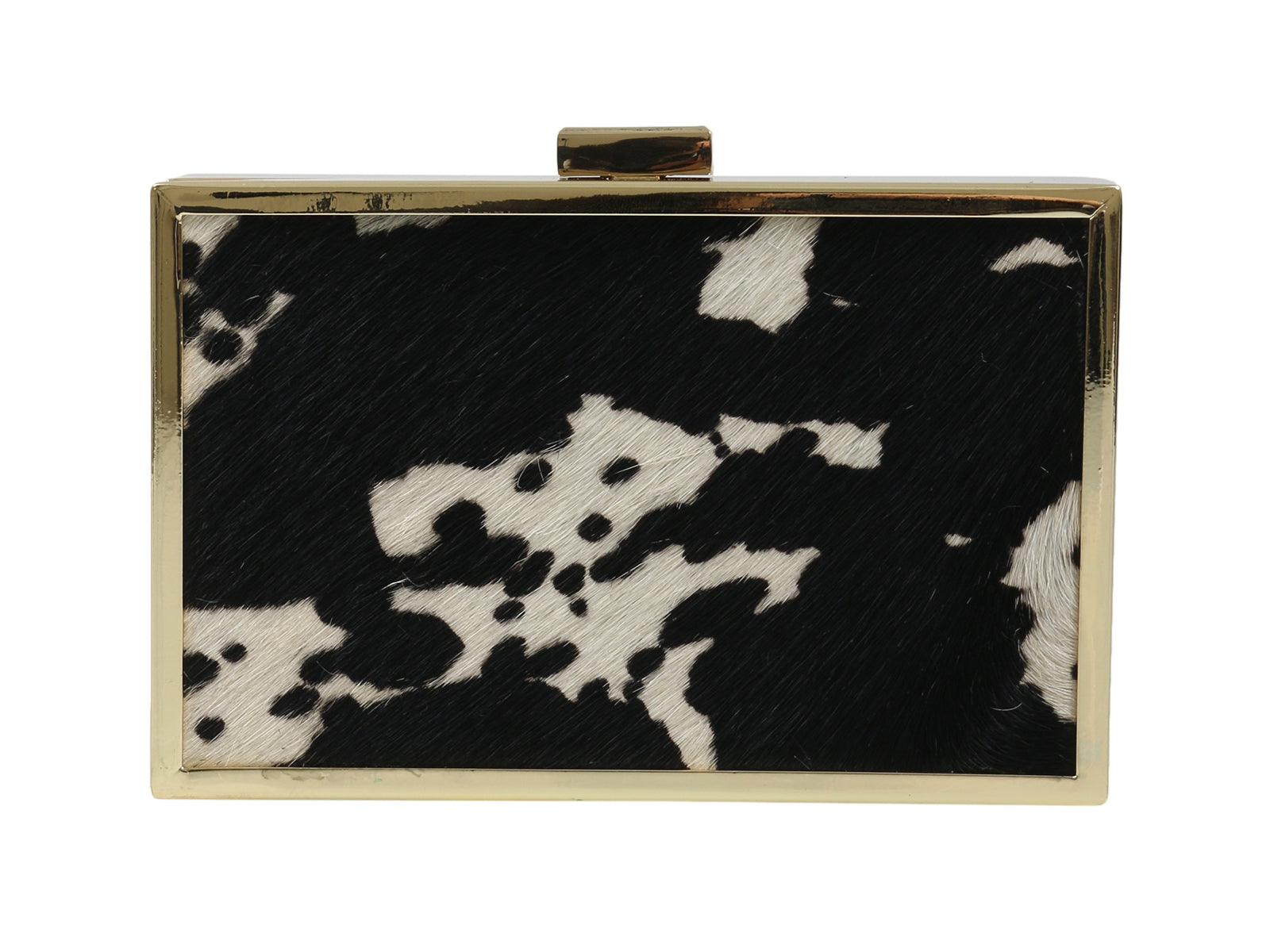 Roberto Cavalli HXLPA7 C15 Black/ White Box Clutch