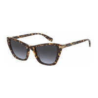 Marc Jacobs Sunglasses Cat Eye Full Rim, Havana Frame and Grey Azure Gradient Lens MJ1095/S0086GB