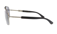 Bulgari Matte Silver Rectangular BV5040K 200781 Sunglasses