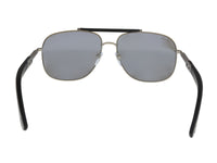 Bulgari Matte Silver Rectangular BV5040K 200781 Sunglasses