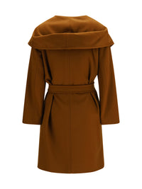 Max Mara Studio Women Wool Drap Newmang Coat
