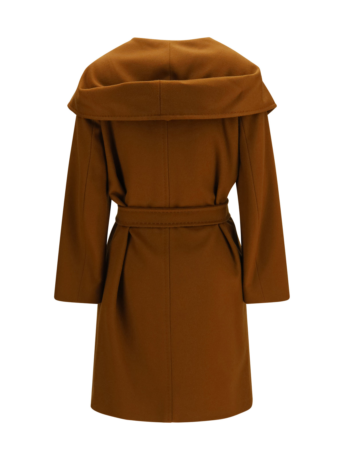 Max Mara Studio Women Wool Drap Newmang Coat