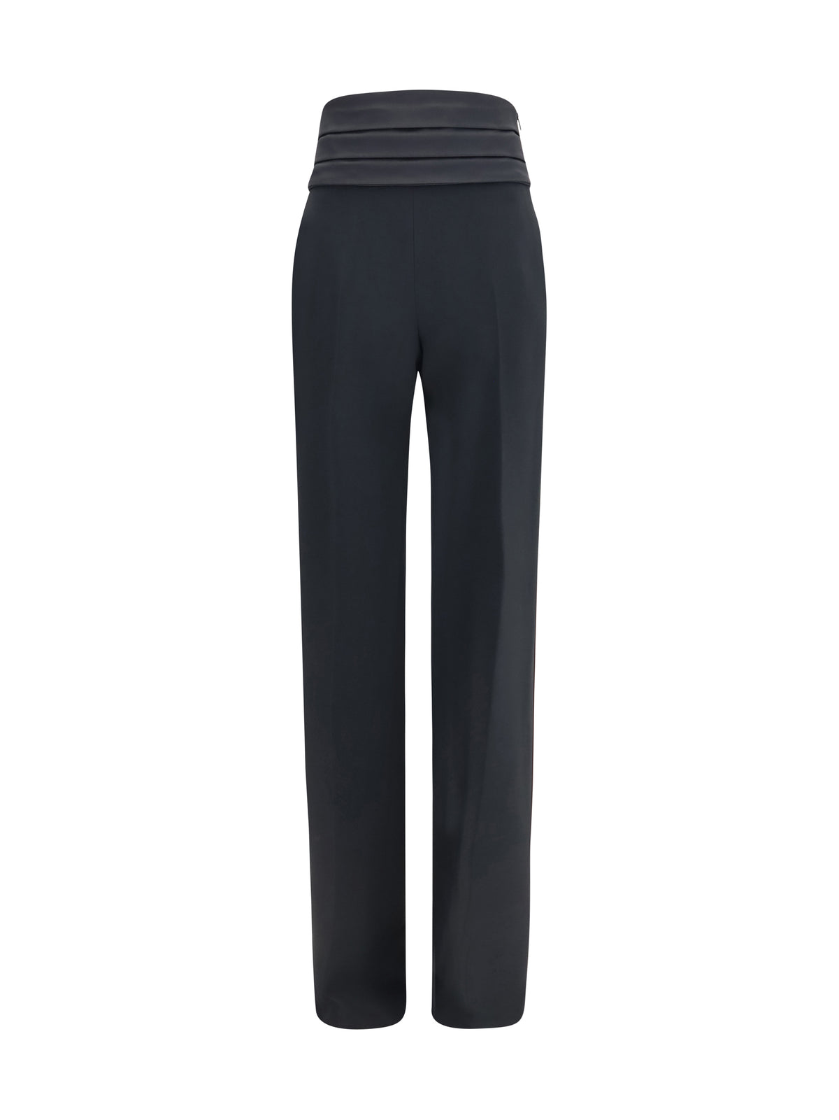 Ermanno Scervino Women Satin High-Waisted Pants