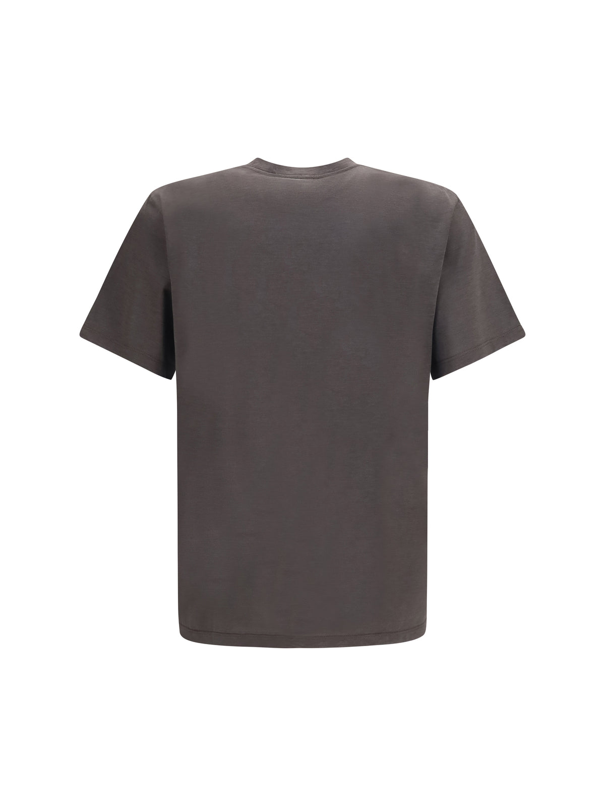 Saint Laurent Men Cassandre Silk And Cotton T-Shirt
