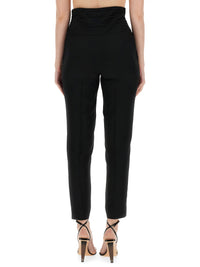 Moschino Women Pants With Heart Application