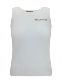 Balenciaga Women Logo Tank Top