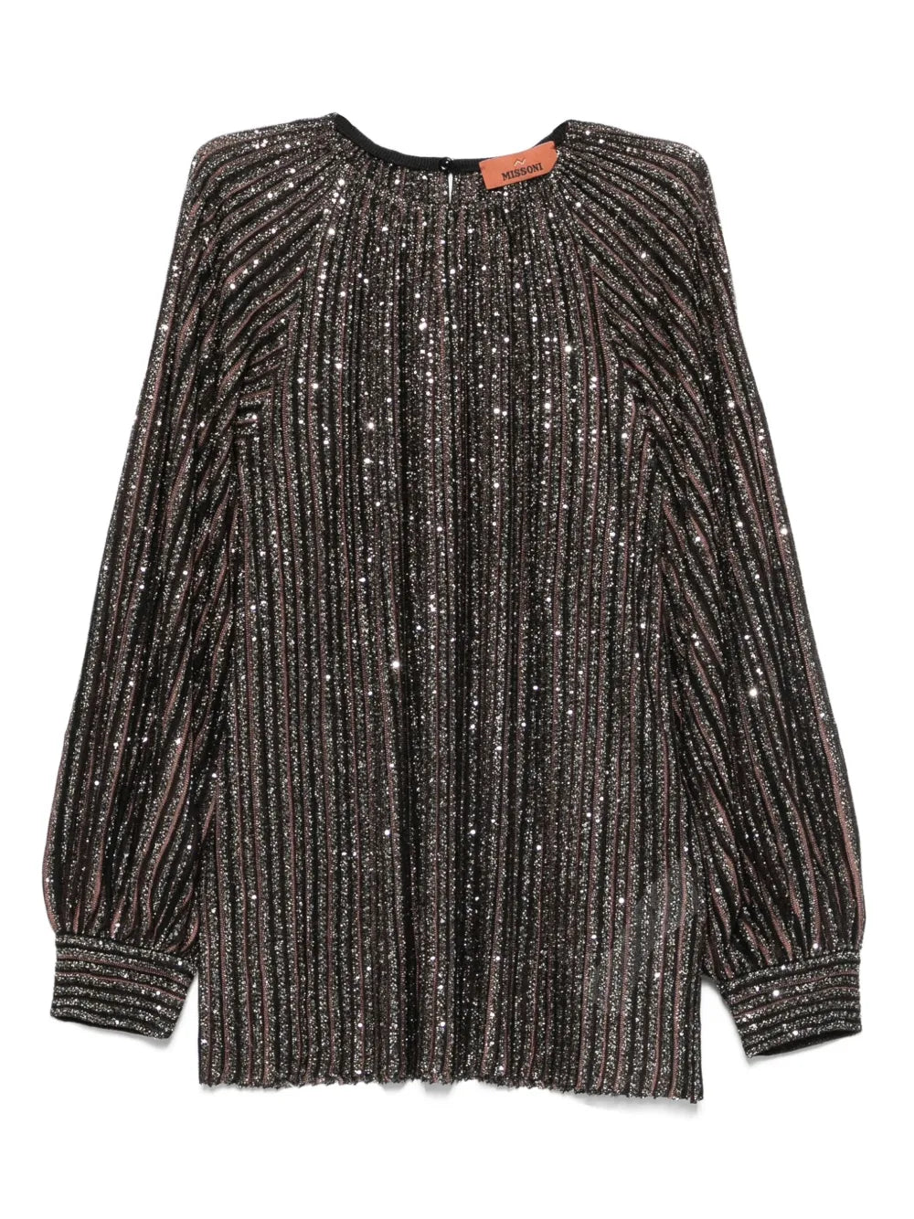 Missoni Women Striped Top With Sequins