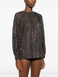 Missoni Women Striped Top With Sequins