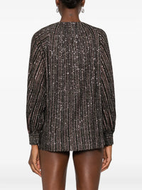 Missoni Women Striped Top With Sequins